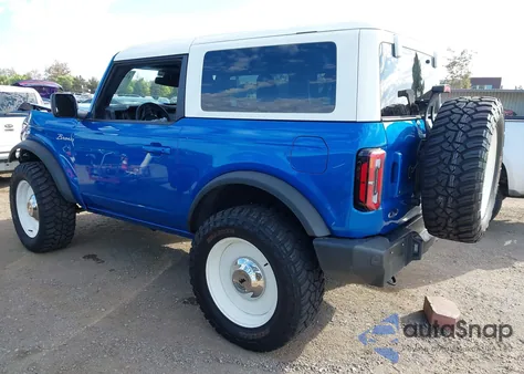 2022 Ford Bronco Big Bend from USA, damaged, VIN 1FMDE5AP3NLB23692